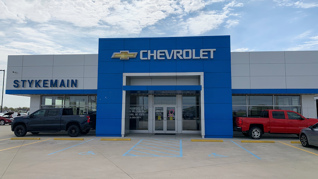 Stykemain Chevrolet | 1255 N Williams St, Paulding, OH 45879, USA | Phone: (419) 399-2071