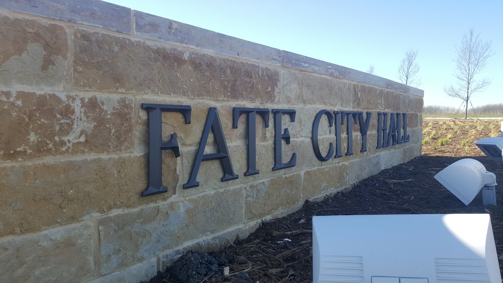 Fate City Hall | 1900 CD Boren Pkwy, Rockwall, TX 75087 | Phone: (972) 771-4601