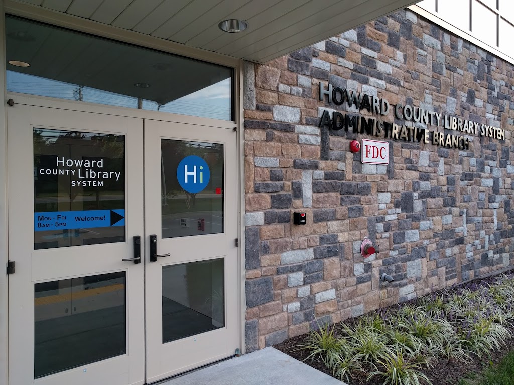 Howard County Library System Administrative Branch | 9411 Frederick Rd, Ellicott City, MD 21042, USA | Phone: (410) 313-7750