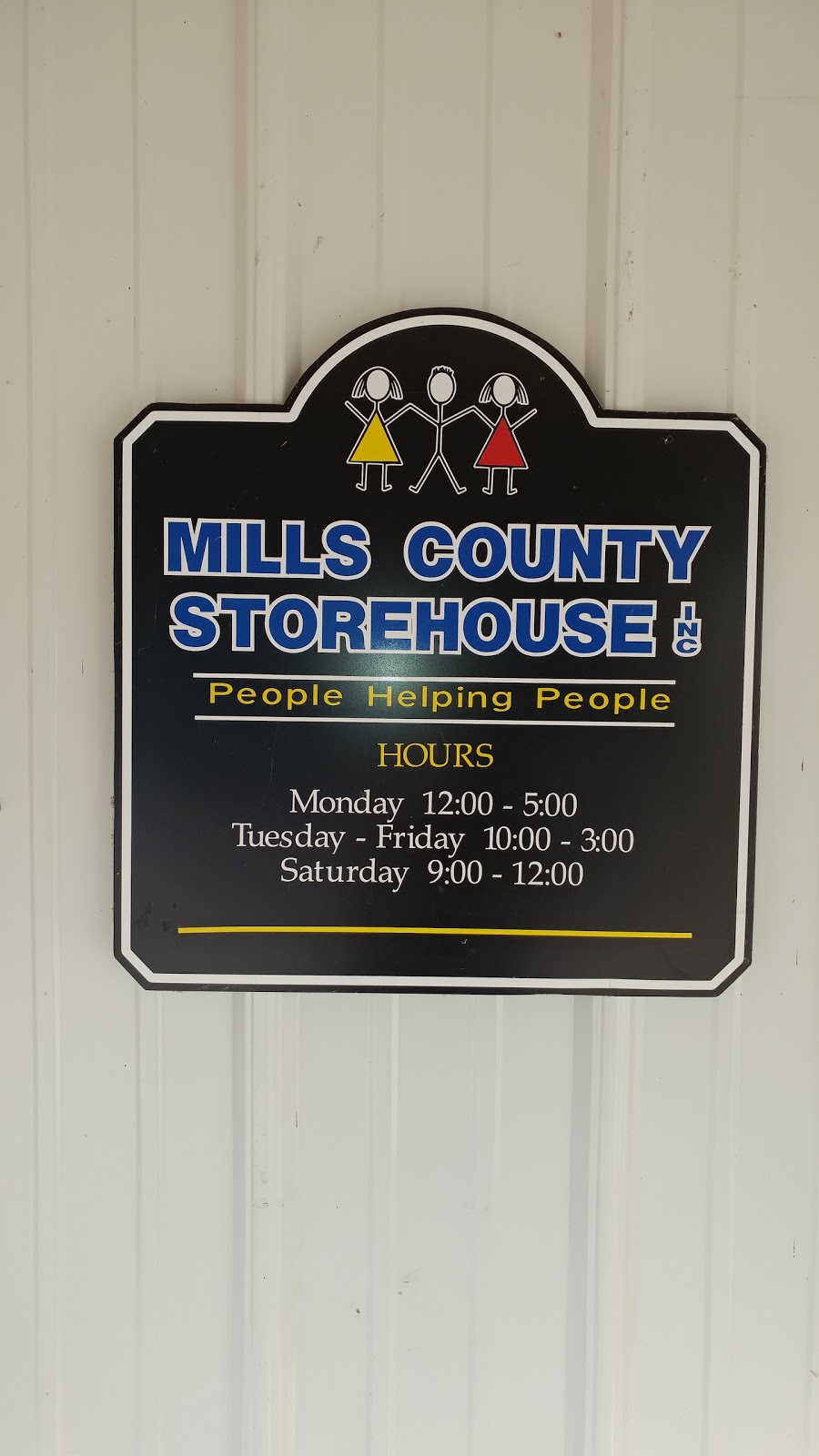 Mills County Storehouse | 405 Nuckolls St, Glenwood, IA 51534, USA | Phone: (712) 527-5141