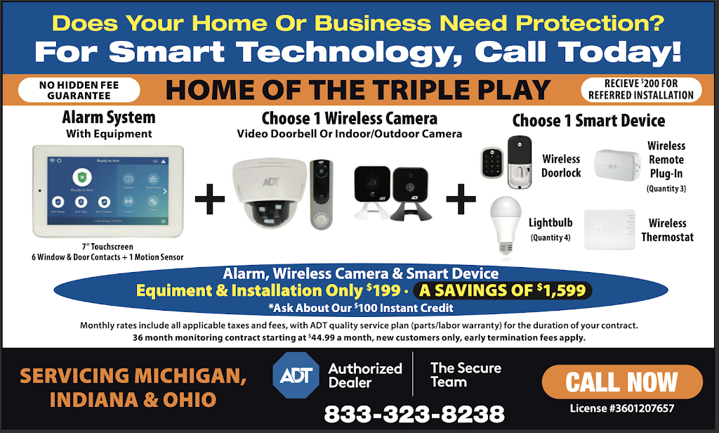 ADT Authorized Dealer - The Secure Team | 9008 Groschner, taylor, MI 48180, USA | Phone: (833) 323-8238