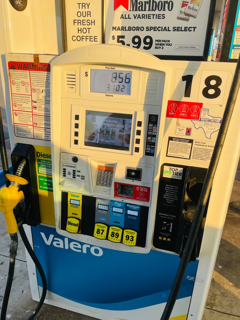 Valero | 7040 Spring Creek Pkwy, Plano, TX 75024, USA | Phone: (972) 370-9549