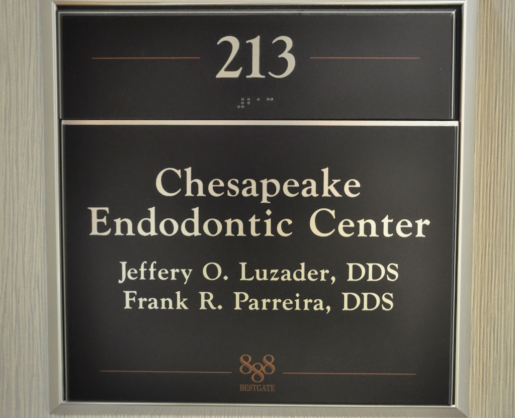 Chesapeake Endodontic Center | 888 Bestgate Rd STE 213, Annapolis, MD 21401, USA | Phone: (410) 224-7556