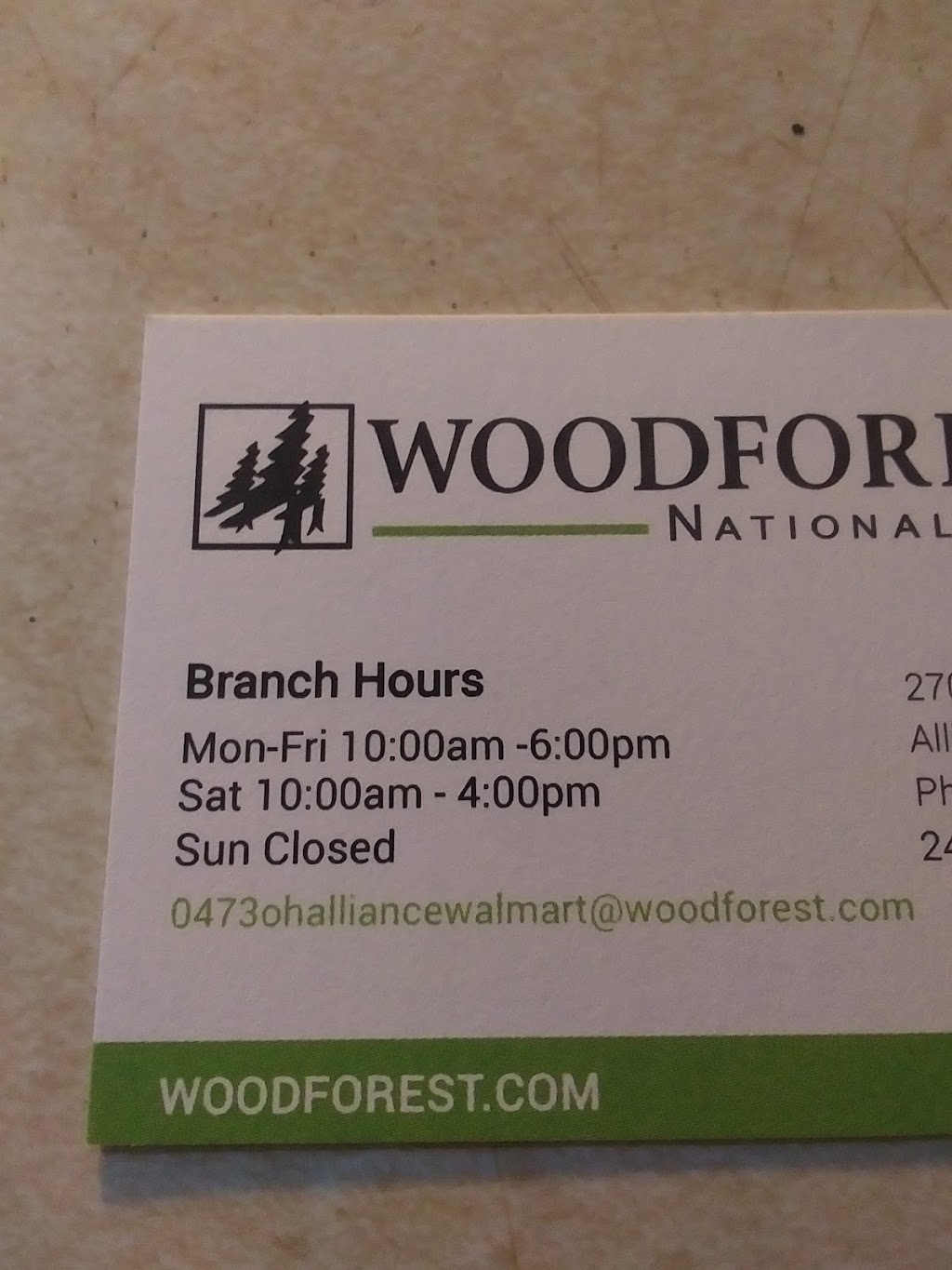 Woodforest National Bank | 2700 W State St, Alliance, OH 44601, USA | Phone: (330) 823-7705