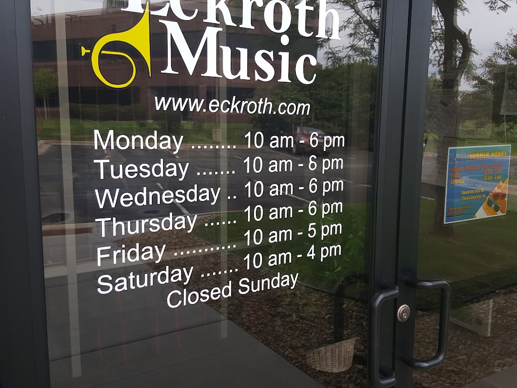 Eckroth Music - Roseville | 3065 Centre Pointe Dr #1, Roseville, MN 55113, USA | Phone: (800) 543-8255