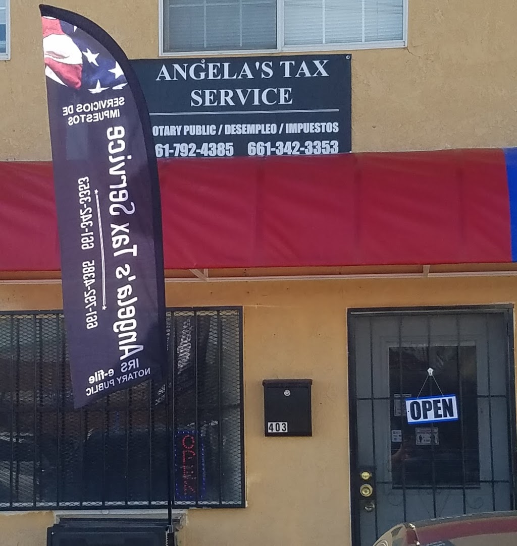 Angelas Tax Service | 403 2nd St, McFarland, CA 93250, USA | Phone: (661) 792-4385