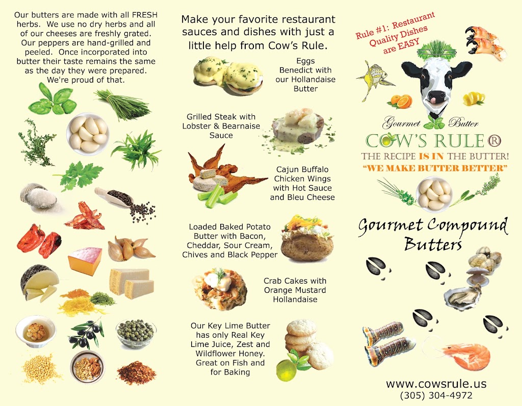 Cows Rule Gourmet Butter Company | Bayside in Central Plaza, 103200 Overseas Hwy #7, Key Largo, FL 33037, USA | Phone: (305) 304-4972