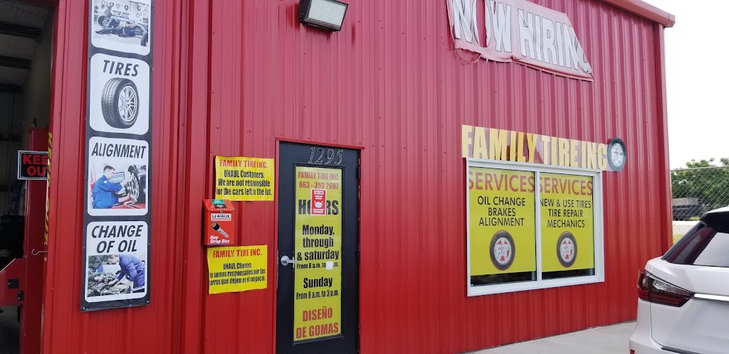 Family tire inc | 1295 U.S. Hwy 17-92 N, Haines City, FL 33844, USA | Phone: (863) 353-2607