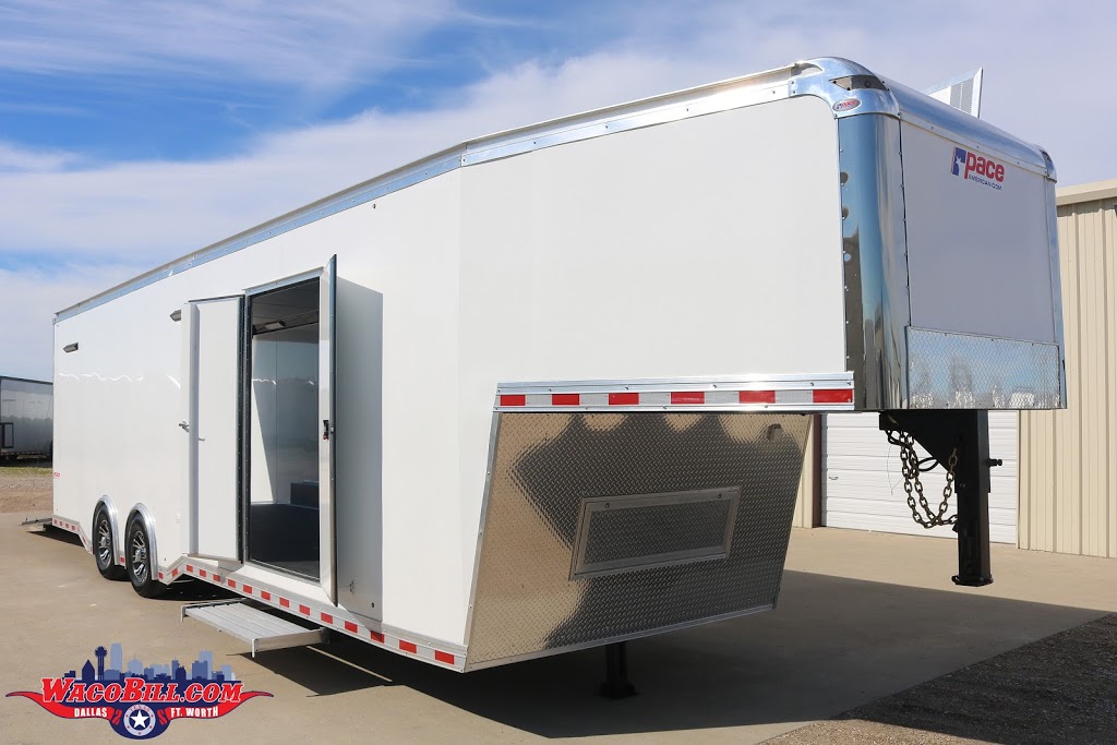 Pace American Enclosed Trailers Dallas-Forth Worth | 4100 US-80, Terrell, TX 75160, USA | Phone: (469) 474-7907