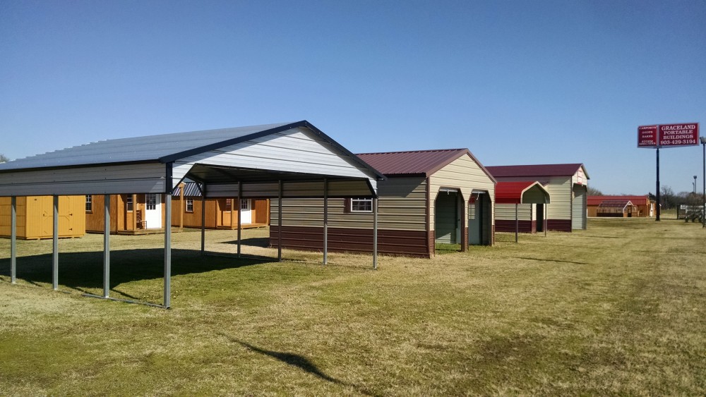 Bubbas Graceland Portable Buildings | 30203 US-82, Whitesboro, TX 76273, USA | Phone: (903) 429-3194