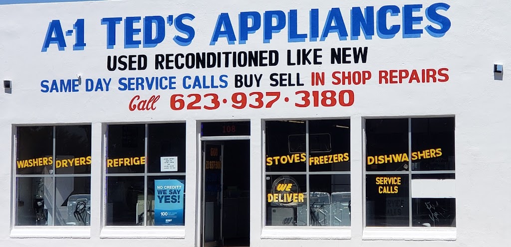 A-1 Teds Appliances | 6108 W Glendale Ave, Glendale, AZ 85301, USA | Phone: (623) 745-1974