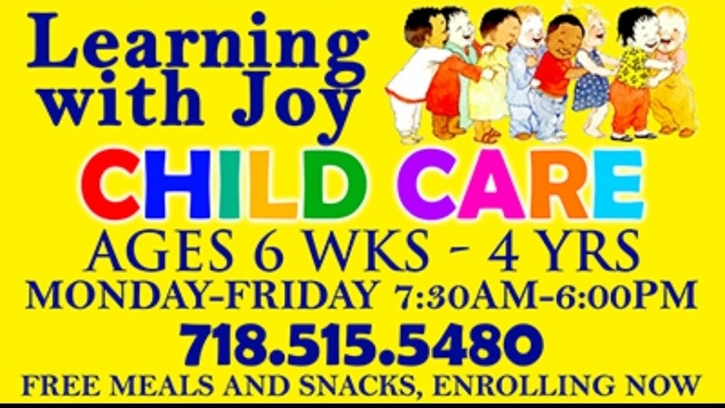 Learning with Joy Child Care | 1465 Hicks St, Bronx, NY 10469, USA | Phone: (718) 515-5480
