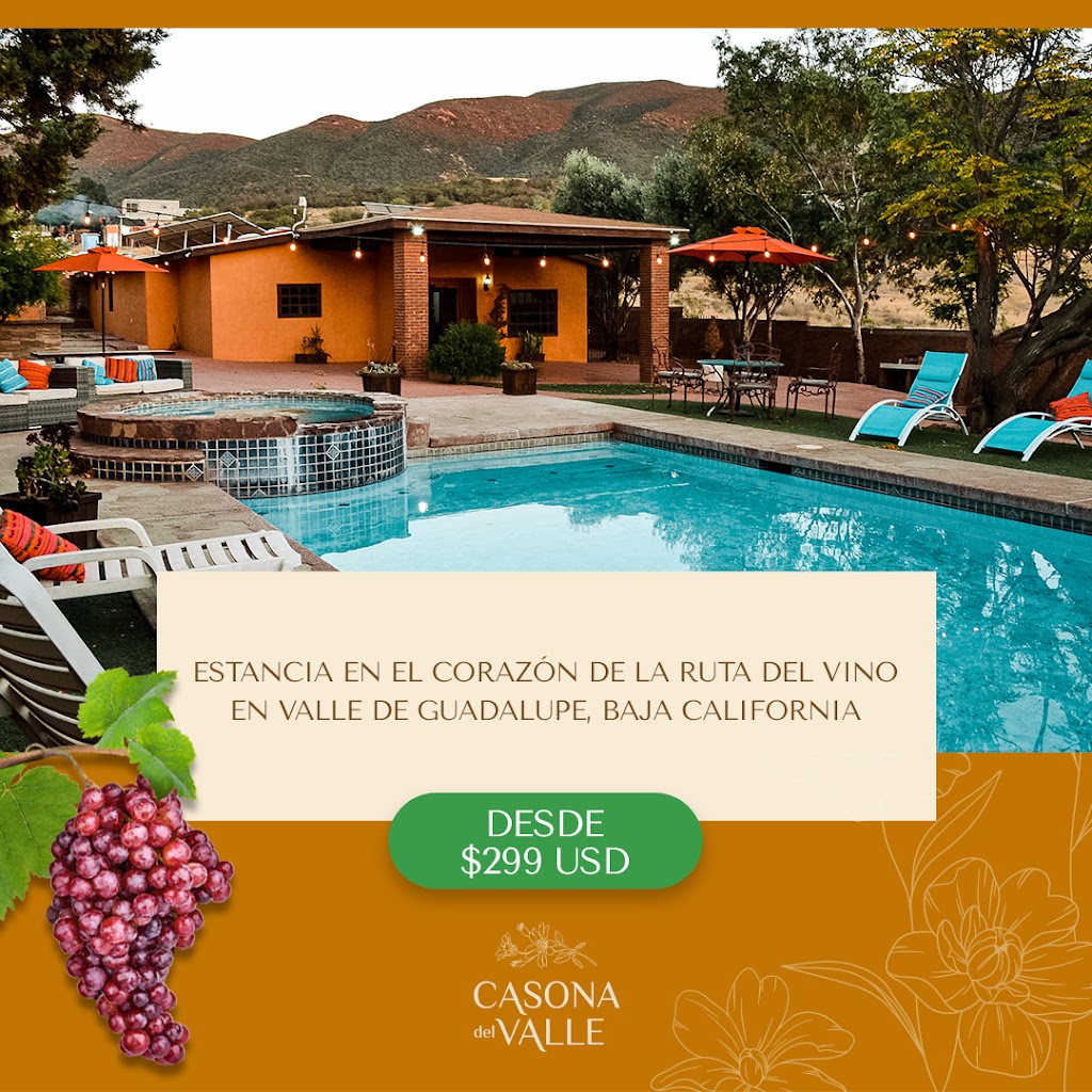 Casona del Valle | C. D 178, 22766 Villa de Juárez, B.C., Mexico | Phone: 664 708 8784