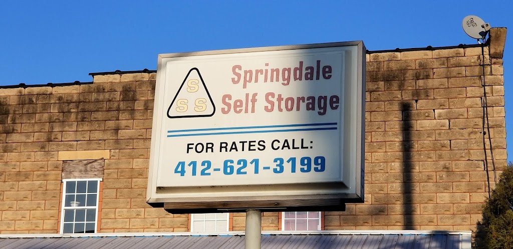 Springdale Self-Storage | 1021 Pittsburgh St, Springdale, PA 15144, USA | Phone: (412) 721-1773