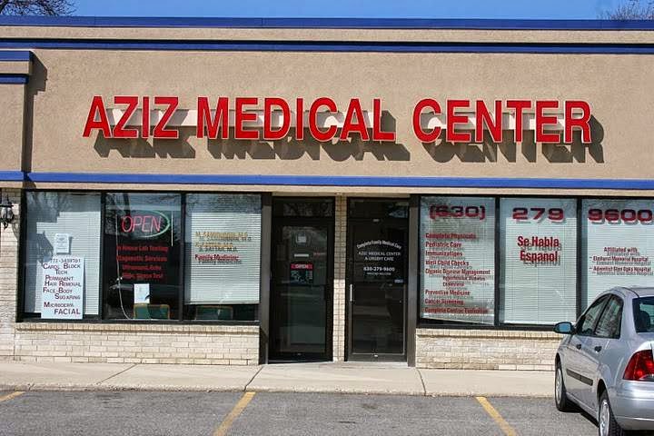 Aziz Medical Center | 622 N Addison Rd, Villa Park, IL 60181, USA | Phone: (630) 279-9600
