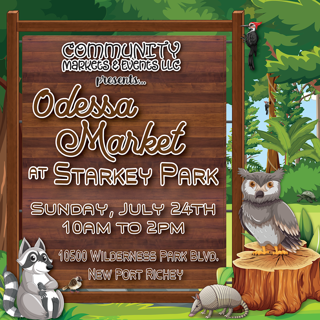 Odessa Market At Starkey Park | Photo 1 of 1 | Address: 10500 Wilderness Park Blvd, New Port Richey, FL 34654, USA | Phone: (727) 365-6411