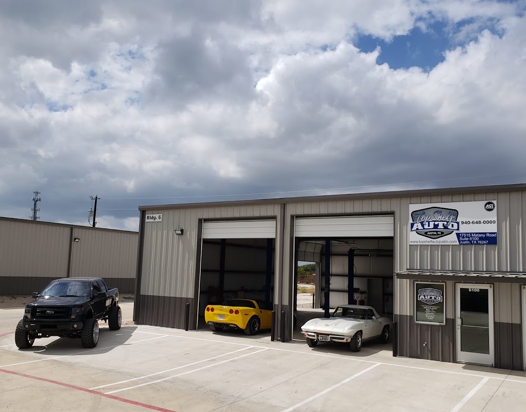 Top Shelf Auto | 17515 Matany Rd Suite 6100, Justin, TX 76247, USA | Phone: (940) 648-0000