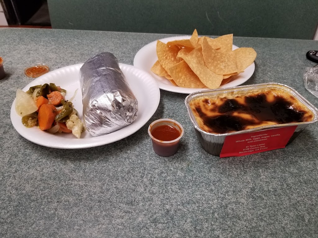 El Taco Llama. | 8709 Corbin Ave # B, Northridge, CA 91324, USA | Phone: (818) 885-5918