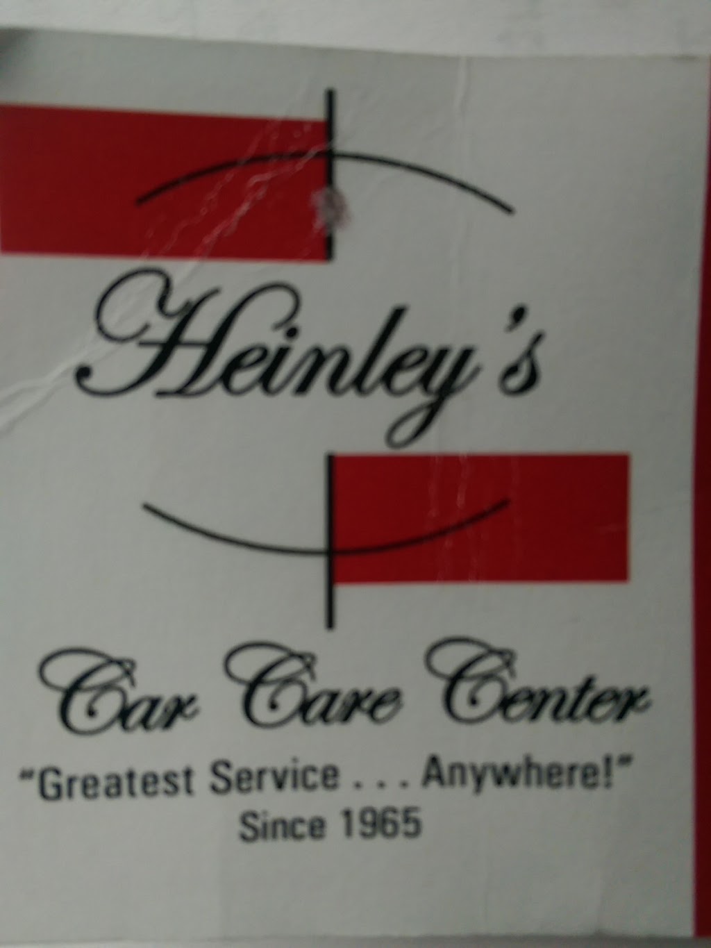 Heinleys Car Care Center | 114 W Spring Valley Rd, Richardson, TX 75081, USA | Phone: (972) 231-0211