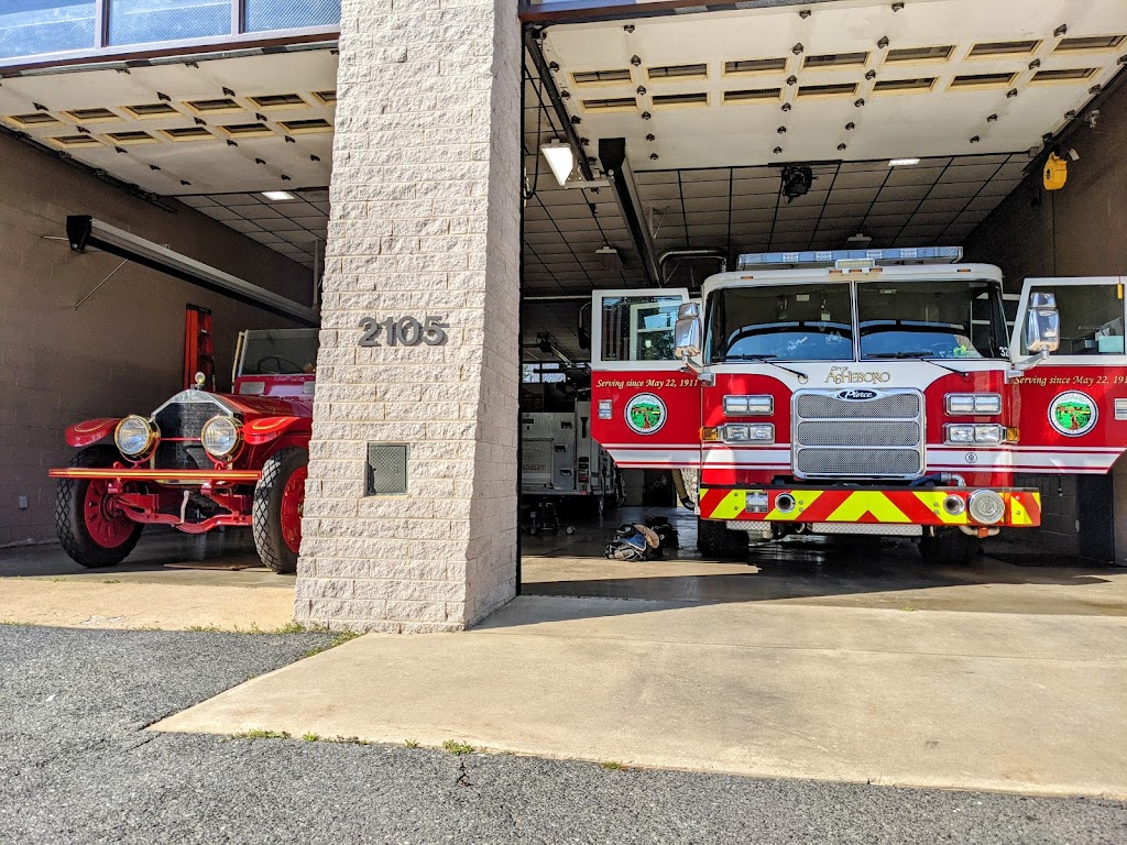 Asheboro Fire Department-Station 2 | 2105 N Fayetteville St, Asheboro, NC 27203, USA | Phone: (336) 625-4244