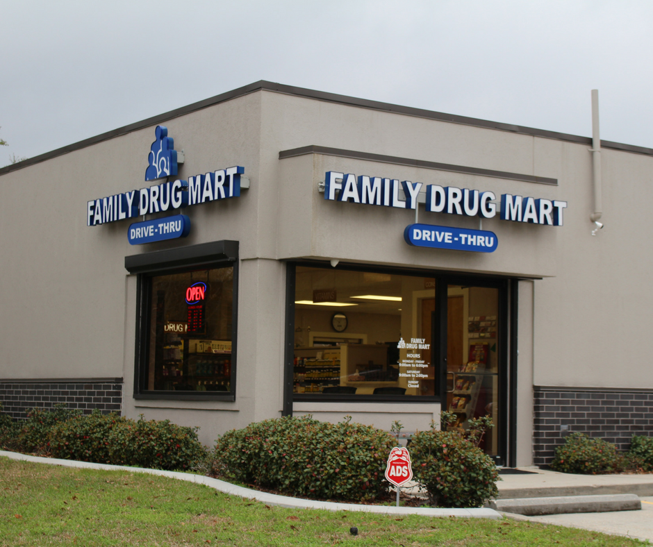Family Drug Mart - Slidell, LA (East Gause) | 2230 Gause Blvd, Slidell, LA 70461, USA | Phone: (985) 781-7541