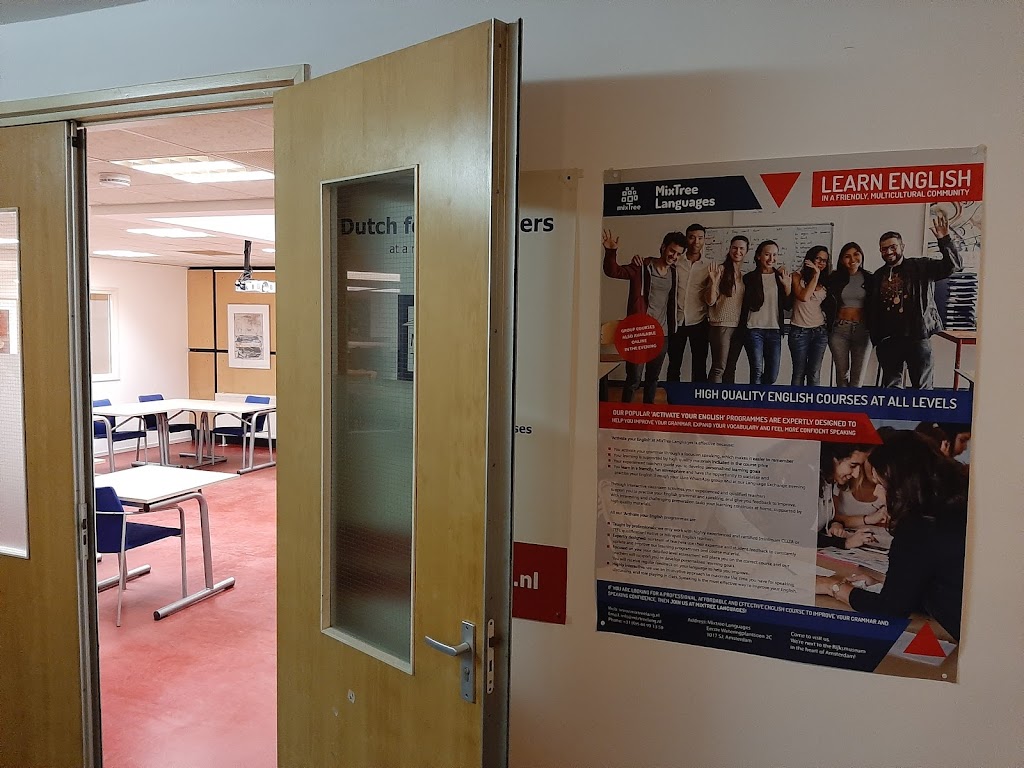 MixTree Languages | English Courses in Amsterdam & Live Online | Eerste Weteringplantsoen 2c, 1017 SJ Amsterdam, Netherlands | Phone: 020 786 1981