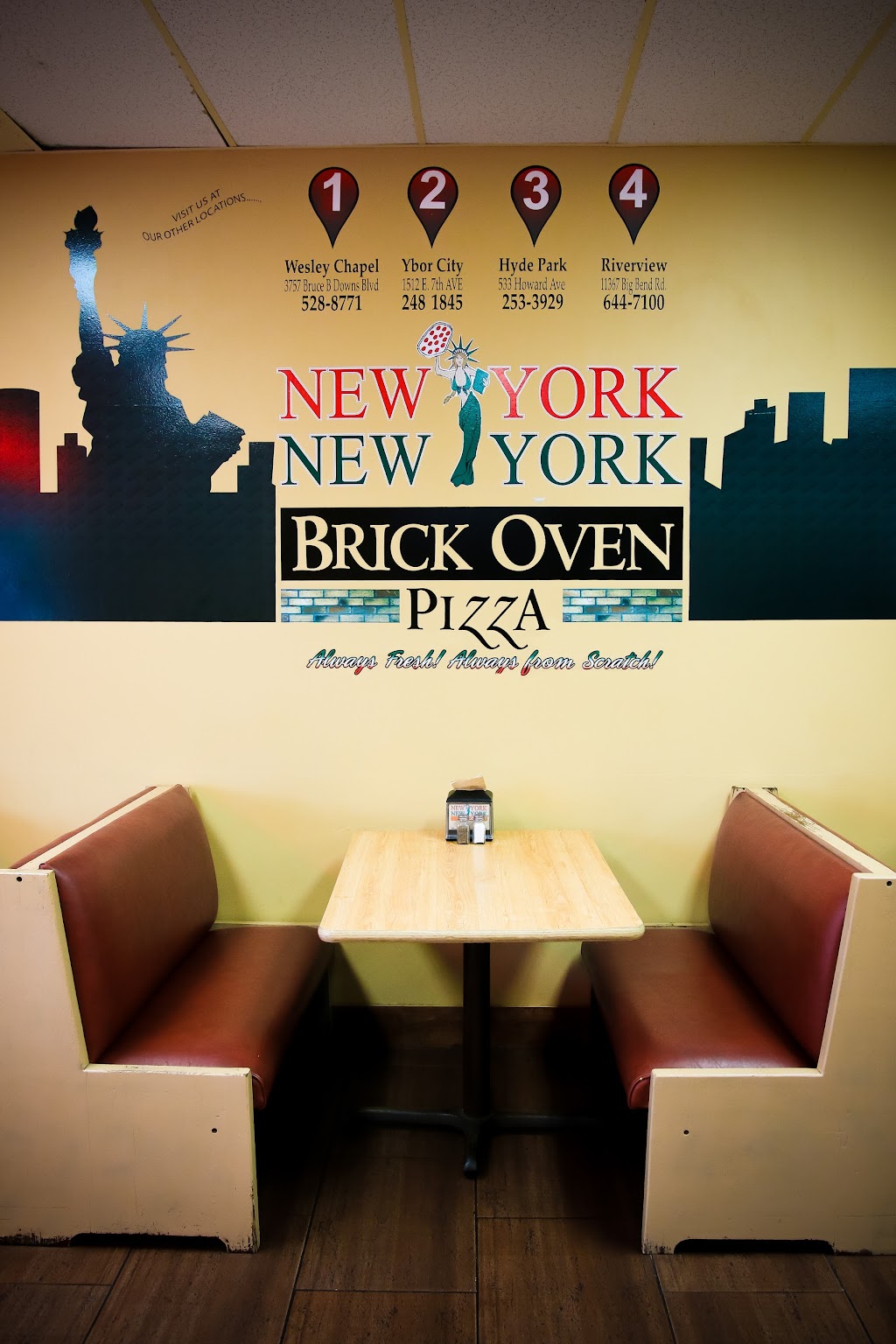 New York New York Pizza - Riverview | 11367 Big Bend Rd, Riverview, FL 33579, USA | Phone: (813) 644-7100
