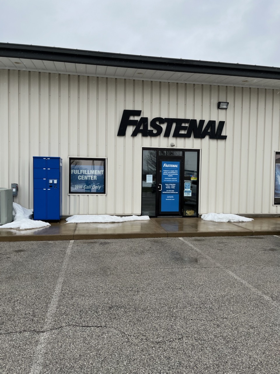 Fastenal Fulfillment Center - Limited Hours | 1615 N River Rd, Fremont, OH 43420 | Phone: (419) 355-0282