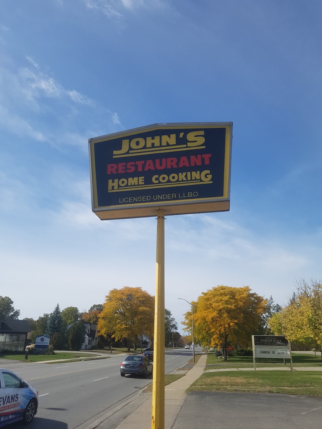Johns Restaurant | 6535 Regional Rd 57, Niagara Falls, ON L2J 1B2, Canada | Phone: (905) 356-3885