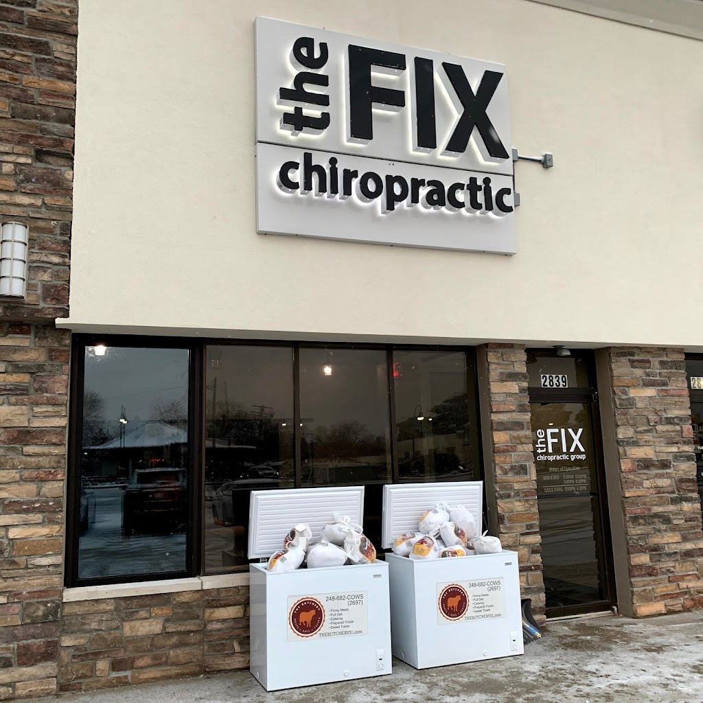 The Fix Chiropractic Group | 2839 Orchard Lake Rd, Keego Harbor, MI 48320, USA | Phone: (248) 681-7655