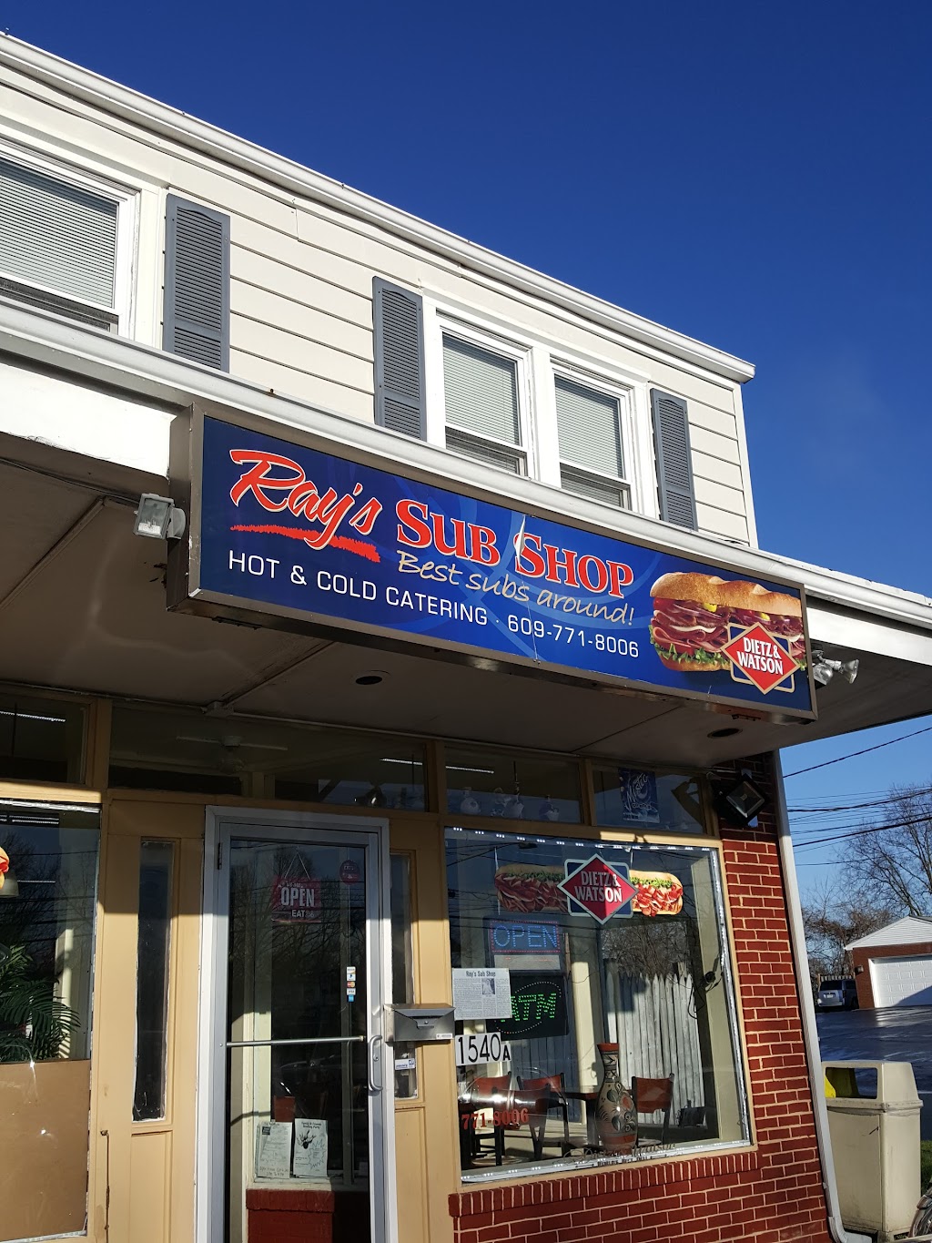 Rays sub shop | 1540 Pennington Rd, Ewing Township, NJ 08618, USA | Phone: (609) 771-8006