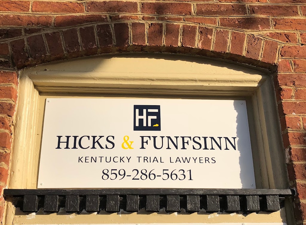 Hicks & Funfsinn, PLLC | Lawyers Row, 111 Short St, Harrodsburg, KY 40330, USA | Phone: (859) 777-7000