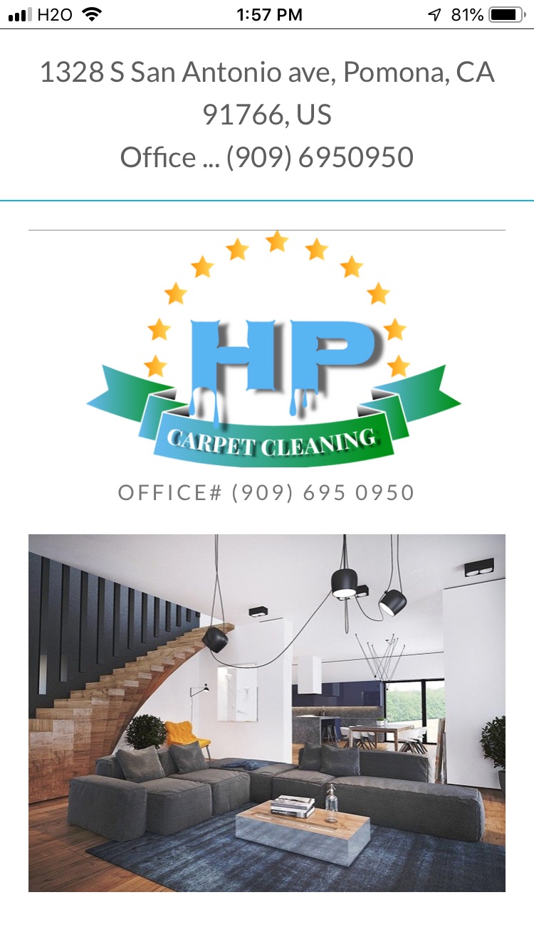 Hpcarpetcleaning | 1328 S San Antonio Ave, Pomona, CA 91766, USA | Phone: (909) 214-5812