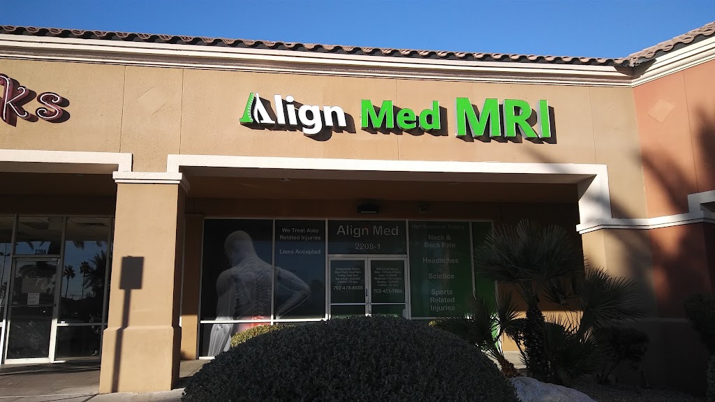 Align Med. MRI | 2208 S Nellis Blvd #1-a, Las Vegas, NV 89104, USA | Phone: (702) 431-7696