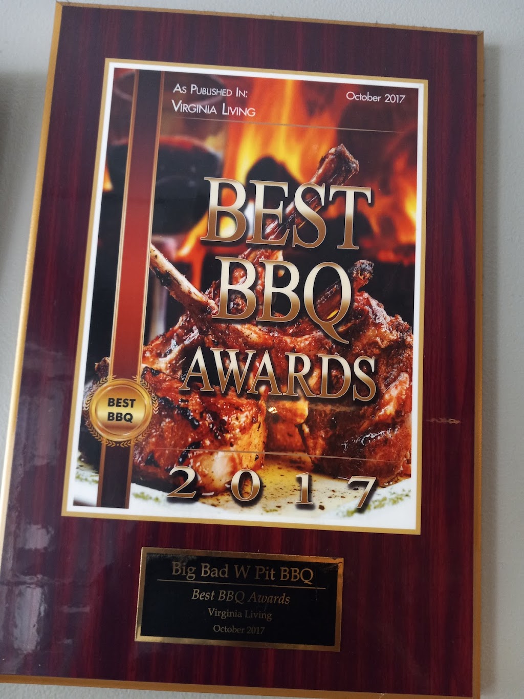 Big Bad W Pit BBQ | 3249 Patriot Hwy, Stafford, VA 22554, USA | Phone: (540) 720-7100