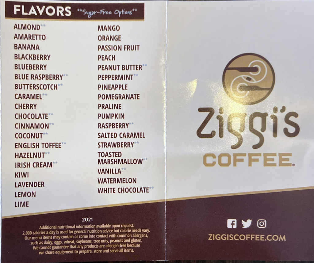 Ziggis Coffee | 1417 FM 1463, Katy, TX 77494, USA | Phone: (281) 982-1050