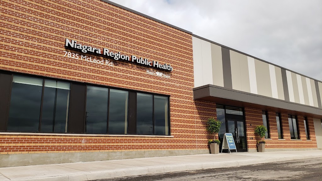 Niagara Region Public Health - Niagara Falls Office | MASKS ARE REQUIRED, 7835 McLeod Rd, Niagara Falls, ON L2H 0G5, Canada | Phone: (905) 356-1538