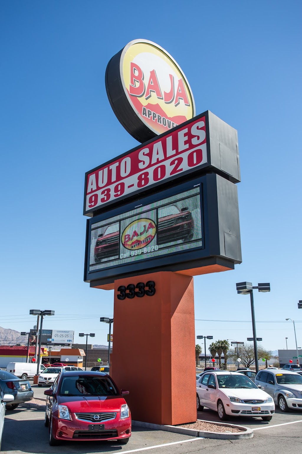 Baja Auto Sales | 3333 E Fremont St, Las Vegas, NV 89104, USA | Phone: (702) 939-8020