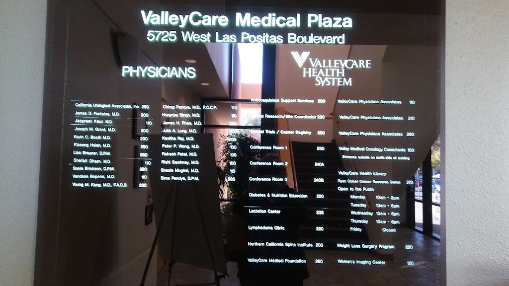 Valley Care Medical Plz | 5725 W Las Positas Blvd # 210, Pleasanton, CA 94588, USA | Phone: (925) 847-3000