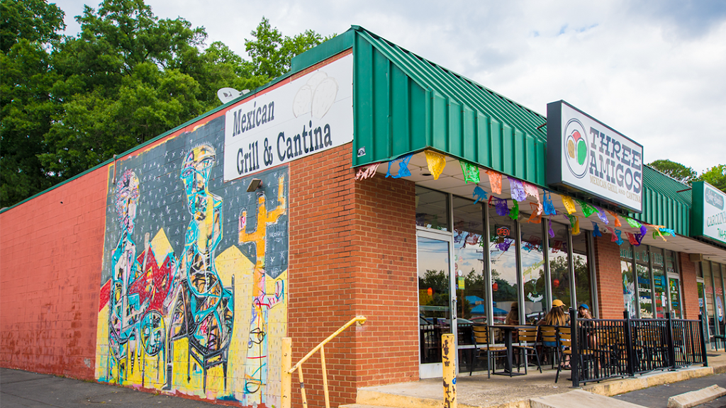 Three Amigos Mexican Grill & Cantina | 2917 Central Ave A, Charlotte, NC 28205, USA | Phone: (704) 536-1851