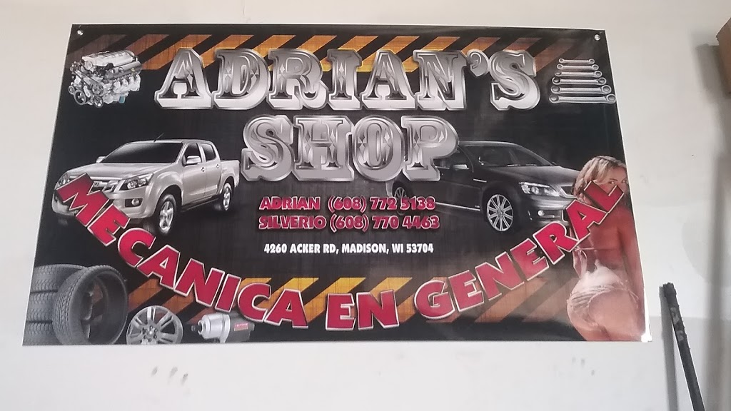 Adrians Shop | 4260 Acker Rd, Madison, WI 53704 | Phone: (608) 772-5138