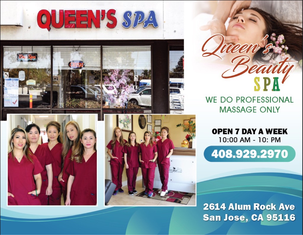 Queens Spa | 2614 Alum Rock Ave, San Jose, CA 95116, USA | Phone: (408) 929-2970