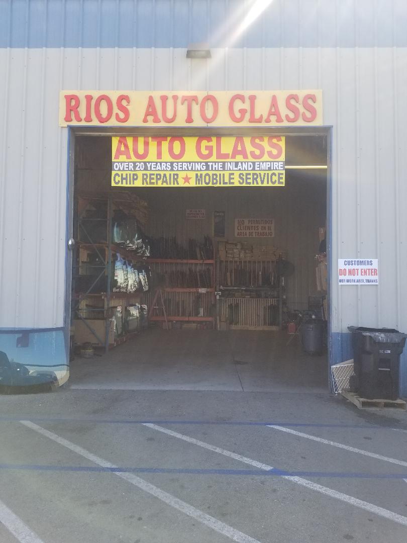 Rios auto glass | 15750 arrow blvd #Q, Fontana, CA 92335, USA | Phone: (909) 275-3454