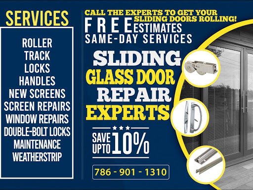 The Sliding Door Experts | 6031 SW 151st Ct, Miami, FL 33193, USA | Phone: (786) 901-1310