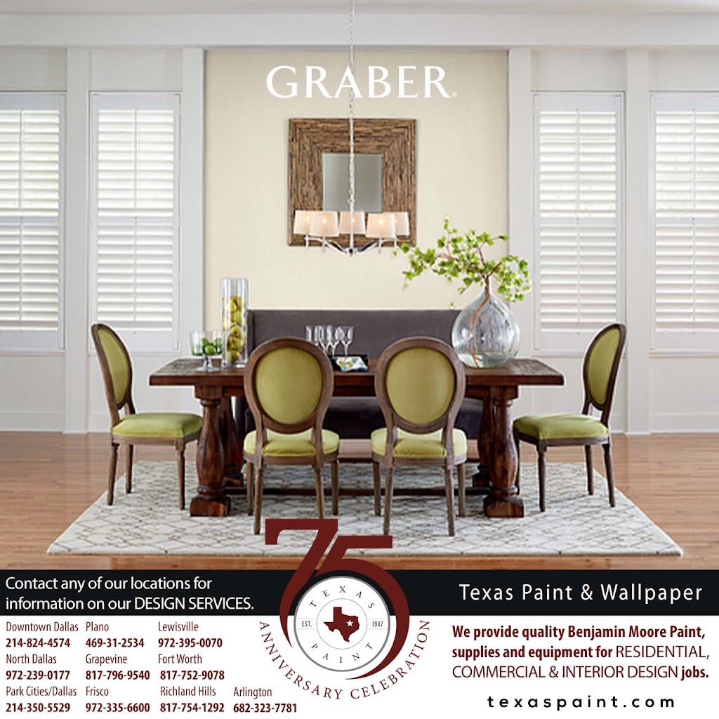 Texas Paint & Wallpaper | 7449 Airport Fwy, Richland Hills, TX 76118, USA | Phone: (817) 754-1292