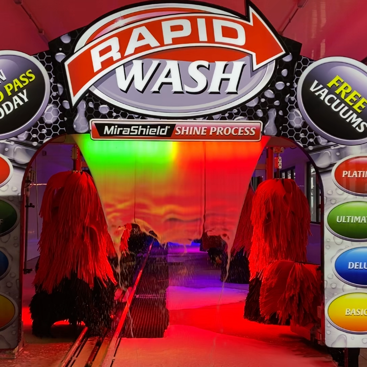 Rapid Wash | 13600 N Rockwell Ave, Oklahoma City, OK 73142, USA | Phone: (405) 465-0002