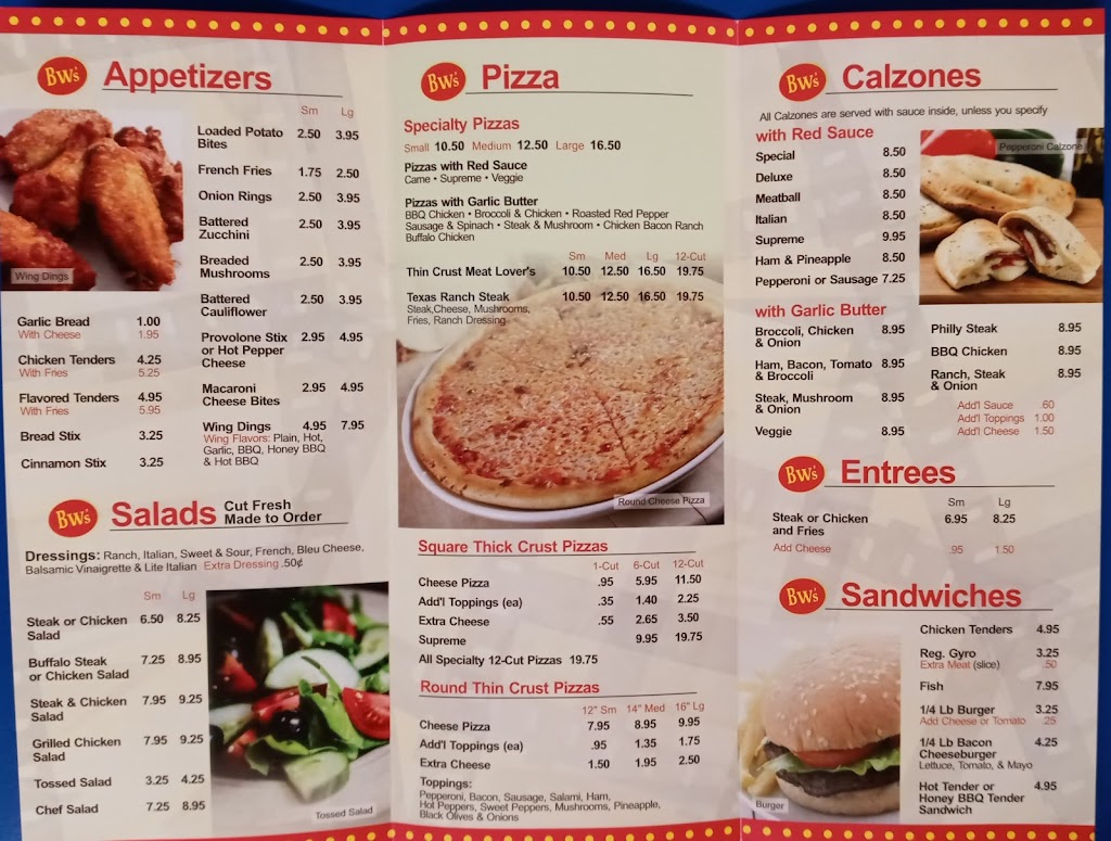 BWs Pizza | 4790 Tuscarawas Rd, Beaver, PA 15009, USA | Phone: (724) 495-2898