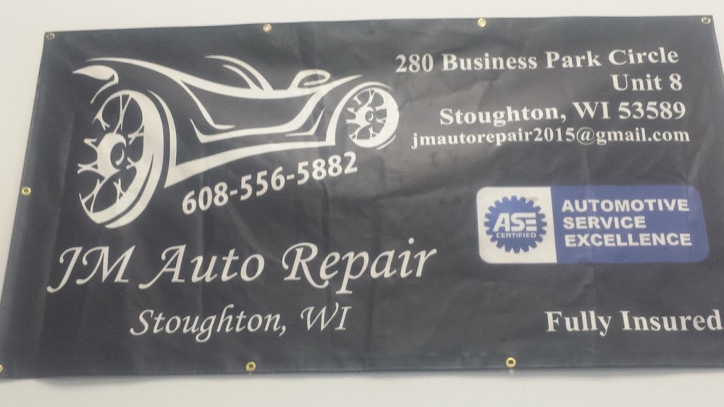 JM Auto Repair | 280 Business Park Cir unit 8, Stoughton, WI 53589, USA | Phone: (608) 556-5882