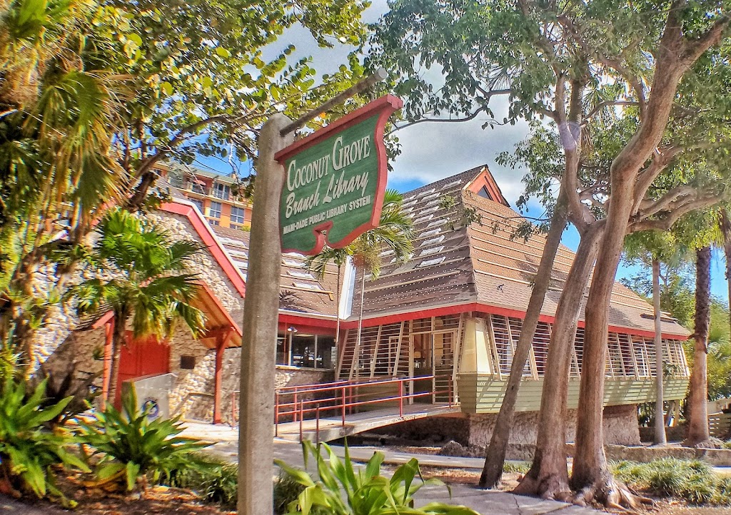 Coconut Grove Branch Library | 2875 McFarlane Rd, Miami, FL 33133, USA | Phone: (305) 442-8695