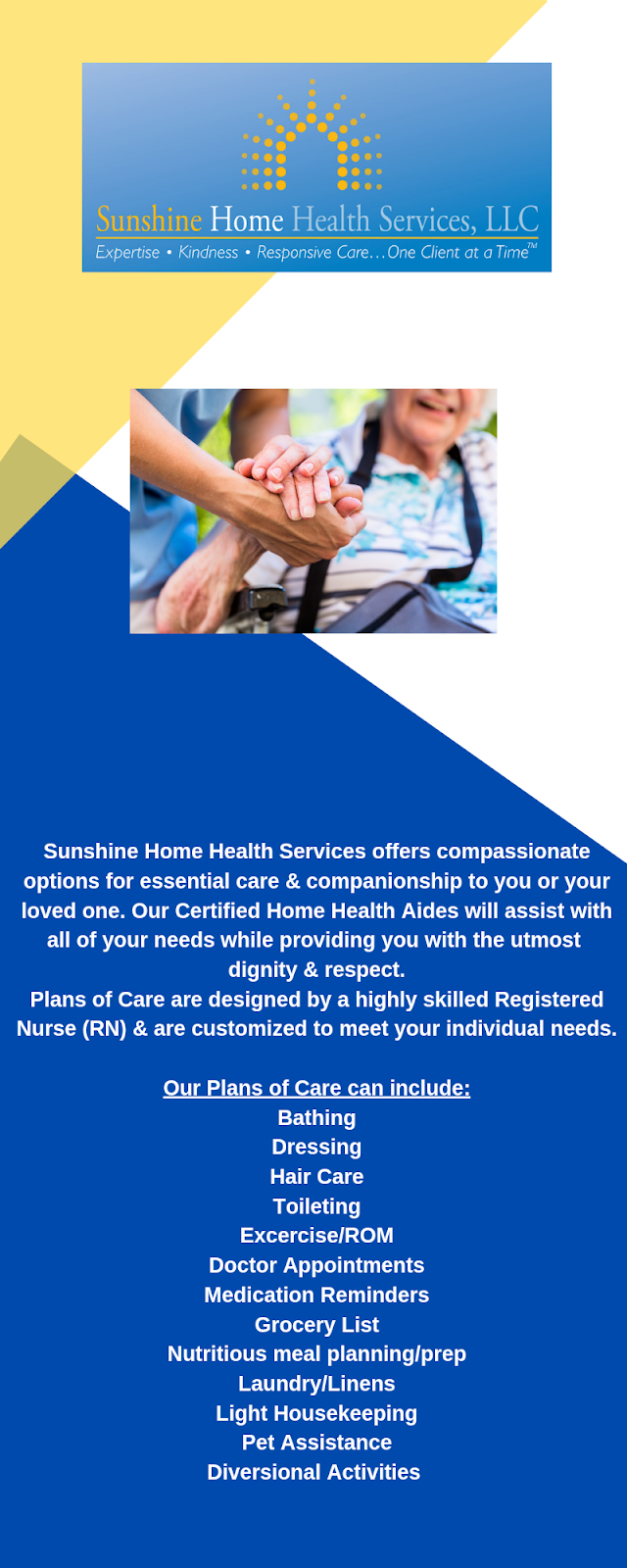 Sunshine Home Health Services LLC | Photo 5 of 7 | Address: 545 Goffle Rd #6, Wyckoff, NJ 07481, USA | Phone: (201) 857-5839